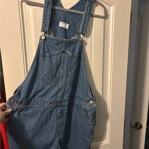 Old Navy Blue Denim Women Jeans Overalls